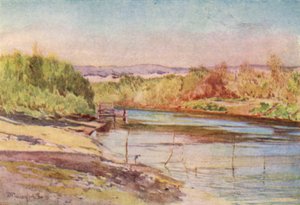 Ford of the Jordan, nær Jeriko av John Fulleylove