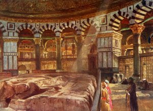 The Holy Rock Beneath the Dome of the Rock, 1902.