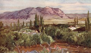Fristelsens berg, fra Jeriko av John Fulleylove