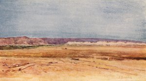 Den vestlige bredden av Dødehavet av John Fulleylove