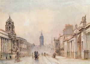Whitehall i 1906 av John Fulleylove