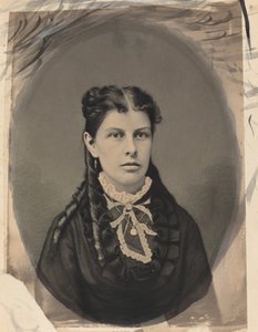 Portrett av en kvinne, ca. 1870. av John G Ellinwood