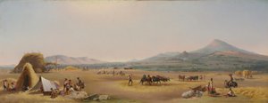 Høst på den romerske kampanjen, 1868.