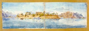Landskap, Egypt, 1800-tallet av John Gardner Wilkinson