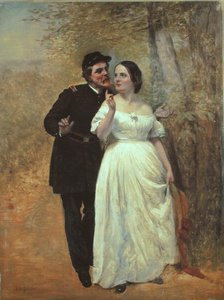 Frieri (olje på lerret) av John George Brown