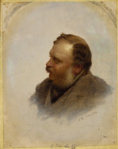 Portrett av William Brand, ca. 1862 av John George Brown