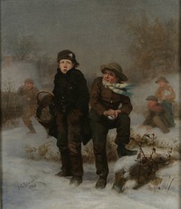 Offeret, 1861 av John George Brown