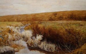 En eng om vinteren av John George Sowerby