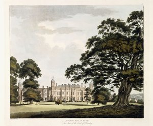 Cobham Hall i Kent, 1800 av John George Wood