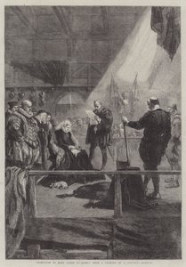 Henrettelse av Mary Queen of Scots av John Gilbert