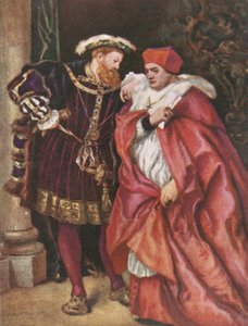 Henry VIII og kardinal Wolsey