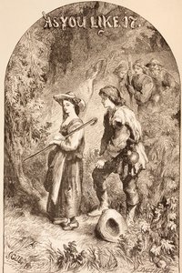 Illustrasjon for As You Like It, fra 