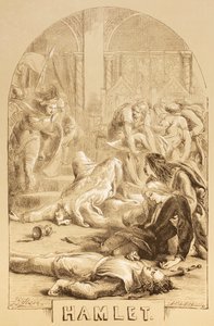 Illustrasjon for Hamlet, fra 