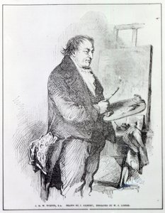 Joseph Mallord William Turner, gravert av W.J. Linton, ca. 1837 (gravering) av John Gilbert