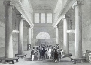 Børs, gravert av Henry Melville, ca. 1842 av John Gilbert