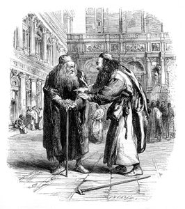 Kjøpmannen i Venezia av John Gilbert