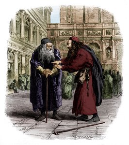 Kjøpmannen i Venezia av John Gilbert