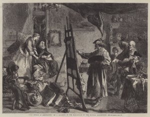 Studioet til Rembrandt av John Gilbert