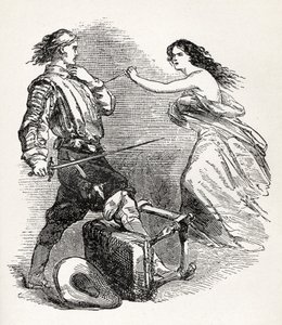 'De tre musketerer' - av John Gilbert