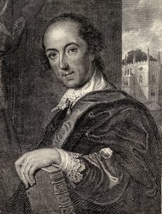 Horace Walpole, illustrasjon fra 