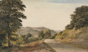 En Yorkshire Road av John Glover