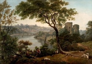 Chepstow Castle, Monmouthshire av John Glover