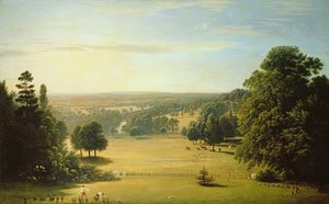Utsikt fra Lord Northwicks villa ved Harrow on the Hill