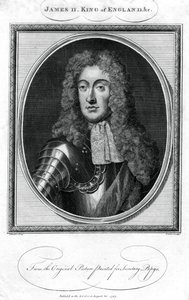Kong James II av England, 1787.