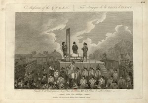 Henrettelsen av Marie Antoinette 16. oktober 1793, 1793-1794.