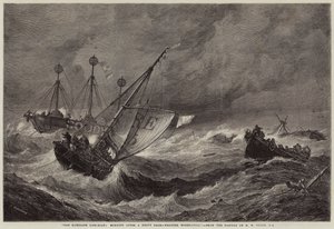 The Ramsgate Life-Boat, Morning after a Heavy Gale, Værmoderering