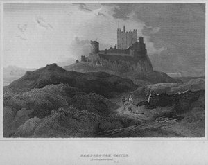 Bamborough Castle, Northumberland, 1814