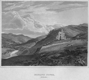 Elibank Tower, Peeblesshire, 1814