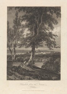 Windsor fra skogen, Berks av John Greig
