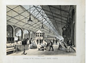 Interiøret til General Railway Station, Chester av John Gresty
