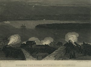 Driver Rebel Batteries i Vicksburg, ca. 1863 av John Hamilton