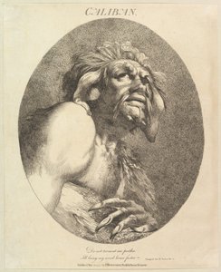 Caliban tolv karakterer fra Shakespeare, 20. mai 1775.