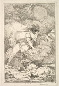 Elegi fra femten etsninger dedikert til Sir Joshua Reynolds, 8. desember 1778. av John Hamilton Mortimer