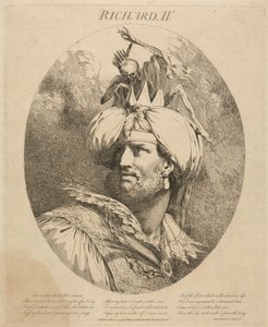 "Richard II", akt III, scene II av John Hamilton Mortimer