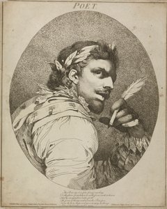Poeten, "En midtsommernattsdrøm", akt V, scene I av John Hamilton Mortimer