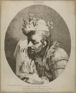 York, "Henry IV", del II, akt V, scene IV av John Hamilton Mortimer