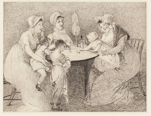 Et spinnespill for barn, 1807 av John Harden
