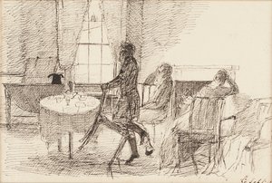Frokostbord, 1810 av John Harden
