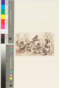 Skøyter, 6. januar 1847 (penn og blekk på papir) av John Harden