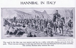 Hannibal i Italia, ca. 1950 av John Harris Valda