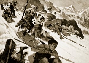 Cimbriene i Alpene av John Harris Valda
