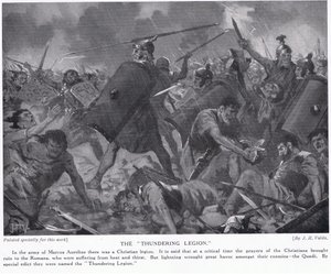 "The Thundering Legion" av John Harris Valda