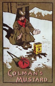 Annonse for Colman's Mustard, ca. 1898 (farge litho)