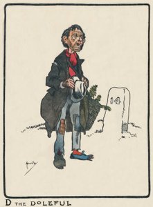 D the Doleful / J. Hassall / Zeichnung, 1903 av John Hassall