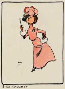 H den hovmodige / J.Hassall / Zeichnung, 1903 av John Hassall