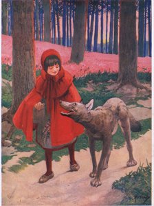 Rødhette (litho)
